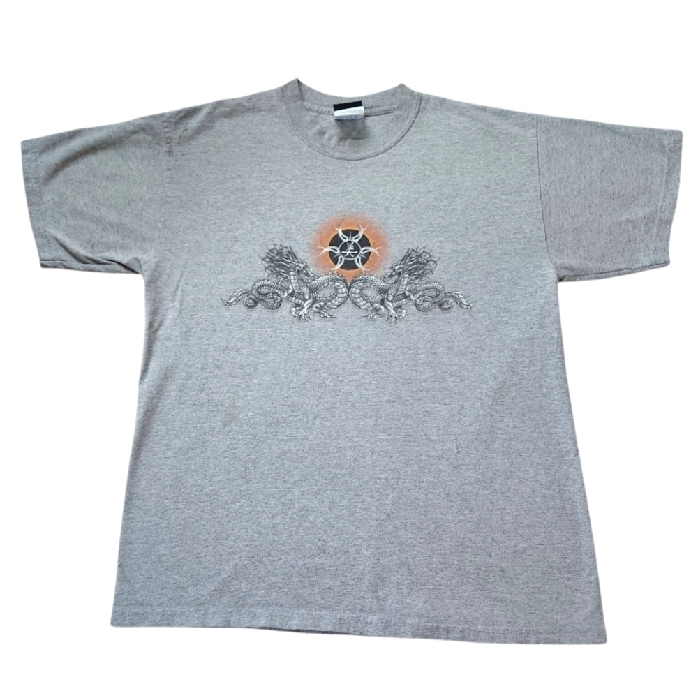 Y2K Sonoma Jeans Dragon Graphic Tshirt Sz L